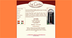 Desktop Screenshot of lacortebeb.it